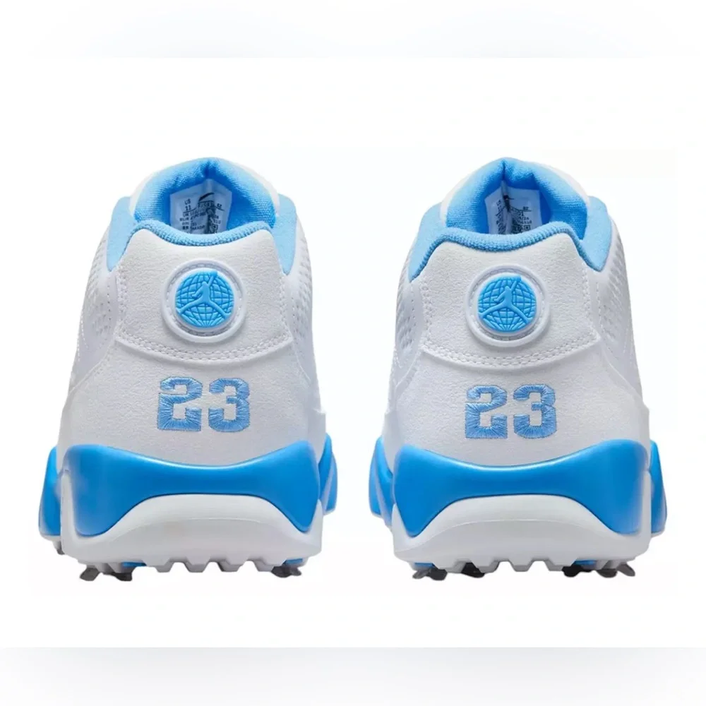 Air Jordan Men's 9 G Golf Shoes Size 7.5 UNC University Blue FJ5934-101 - Picture 7 of 11